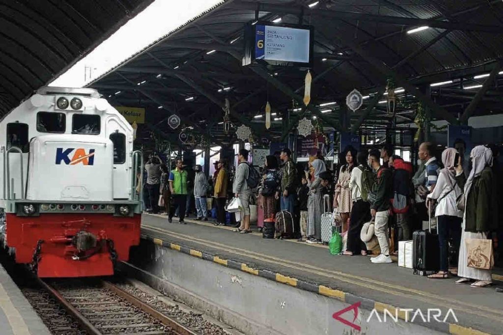 KA terbanyak angkut penumpang H2 Lebaran&nbsp;2024
