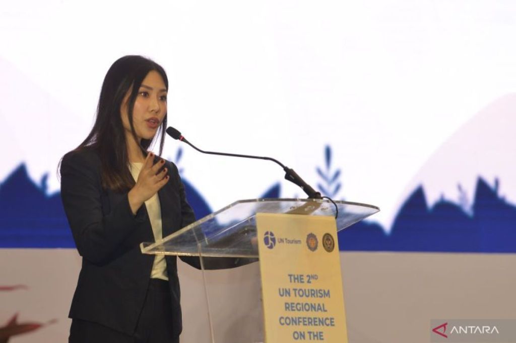 Sosok RA Kartini dikenalkan kepada delegasi Konferensi Pariwisata&nbsp;PBB