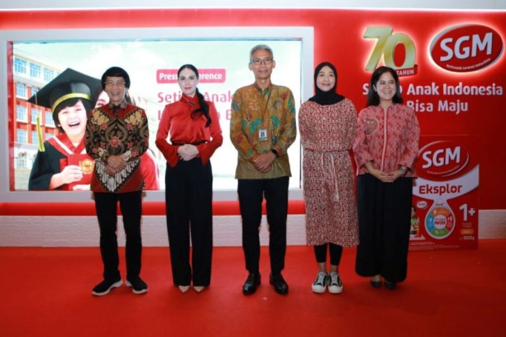 Wujudkan Generasi Emas 2045, SGM berikan bantuan dana pendidikan bagi 70 anak&nbsp;Indonesia
