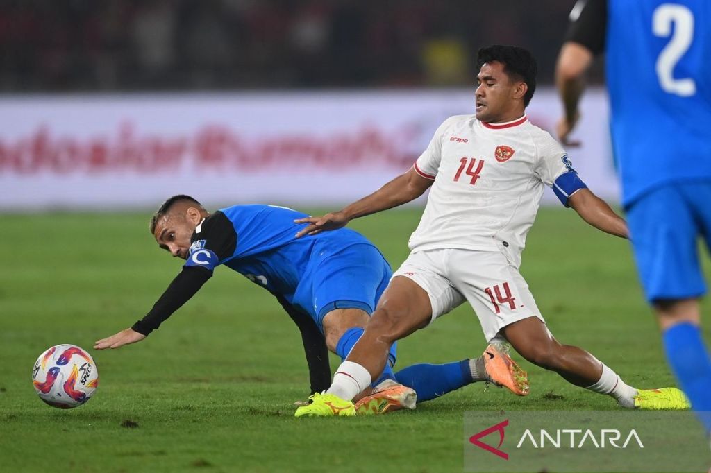 Timnas Indonesia dampingi Irak menuju putaran&nbsp;ketiga