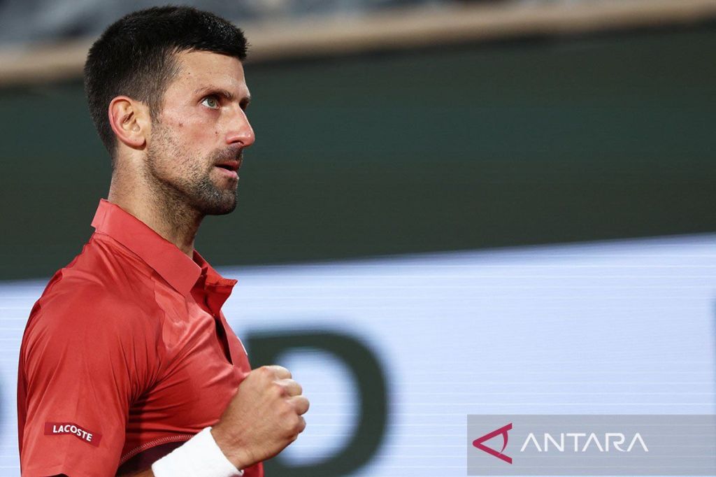 Petenis Djokovic gulung Rune lolos perempat final Wimbledon&nbsp;2024