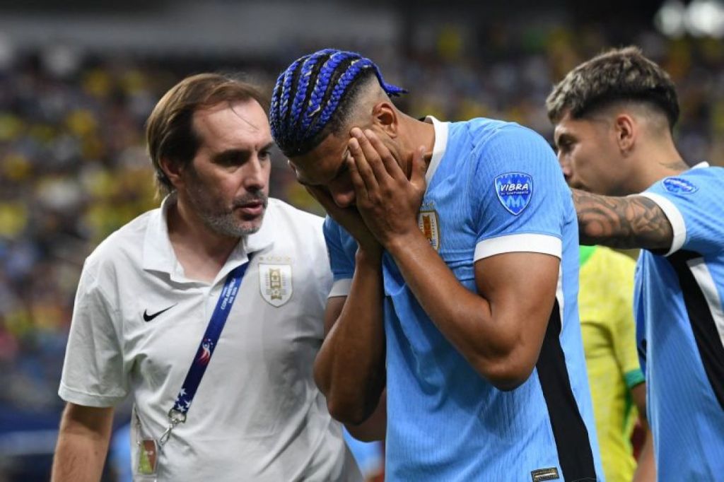 Ronald Araujo tak bela Uruguay vs Kolombia di Copa America&nbsp;2024