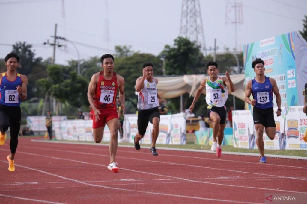 Pelari Zohri gaet emas 100 meter putra AUG&nbsp;2024