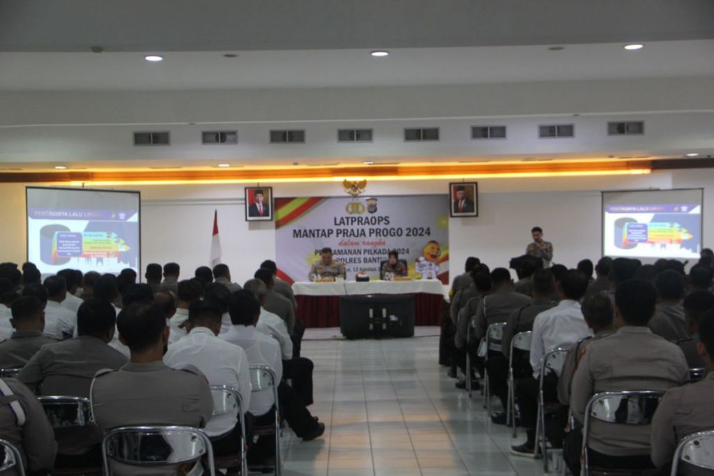 Polres Bantul kedepankan pencegahan dalam Operasi Mantap Praja Progo&nbsp;2024