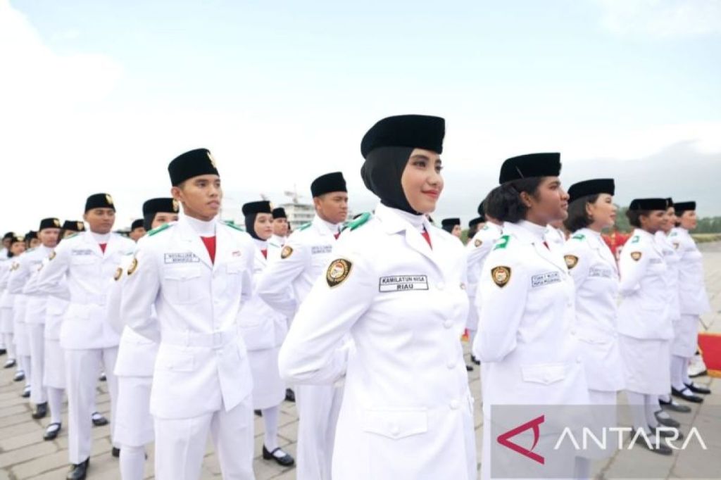 Presiden Jokowi jadi inspektur upacara HUT RI di IKN,&nbsp;Kaltim