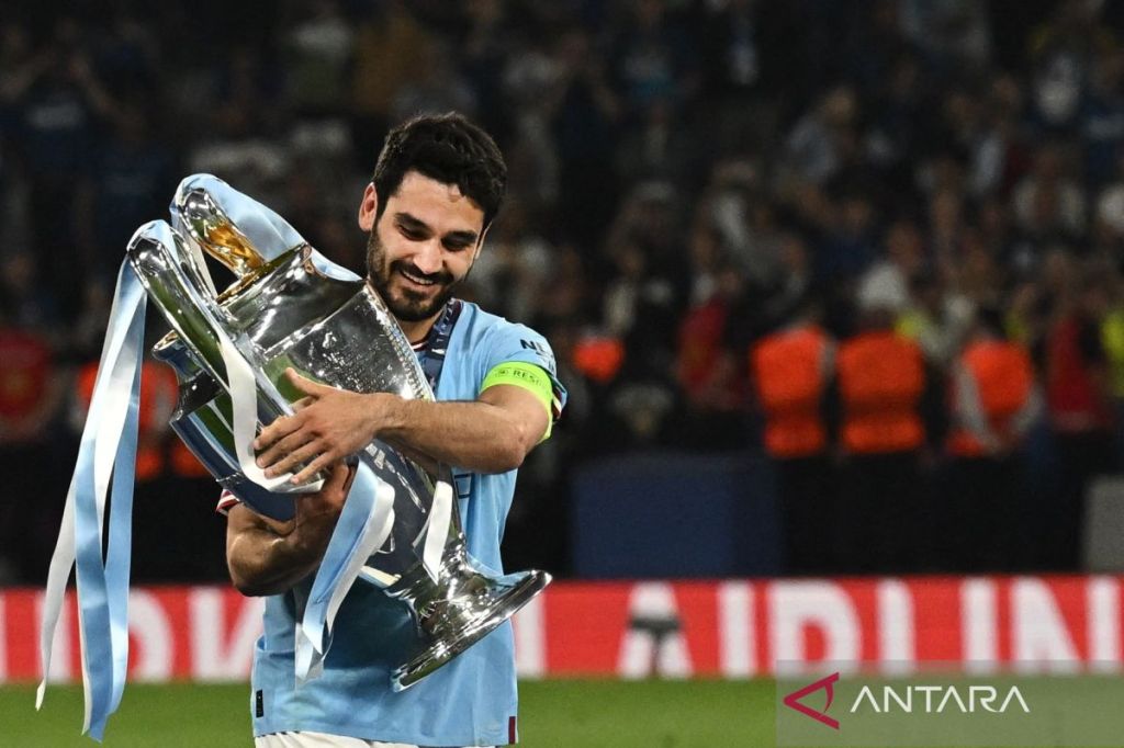 Pelatih Pep ingin bawa Gundogan bergabung Manchester&nbsp;City