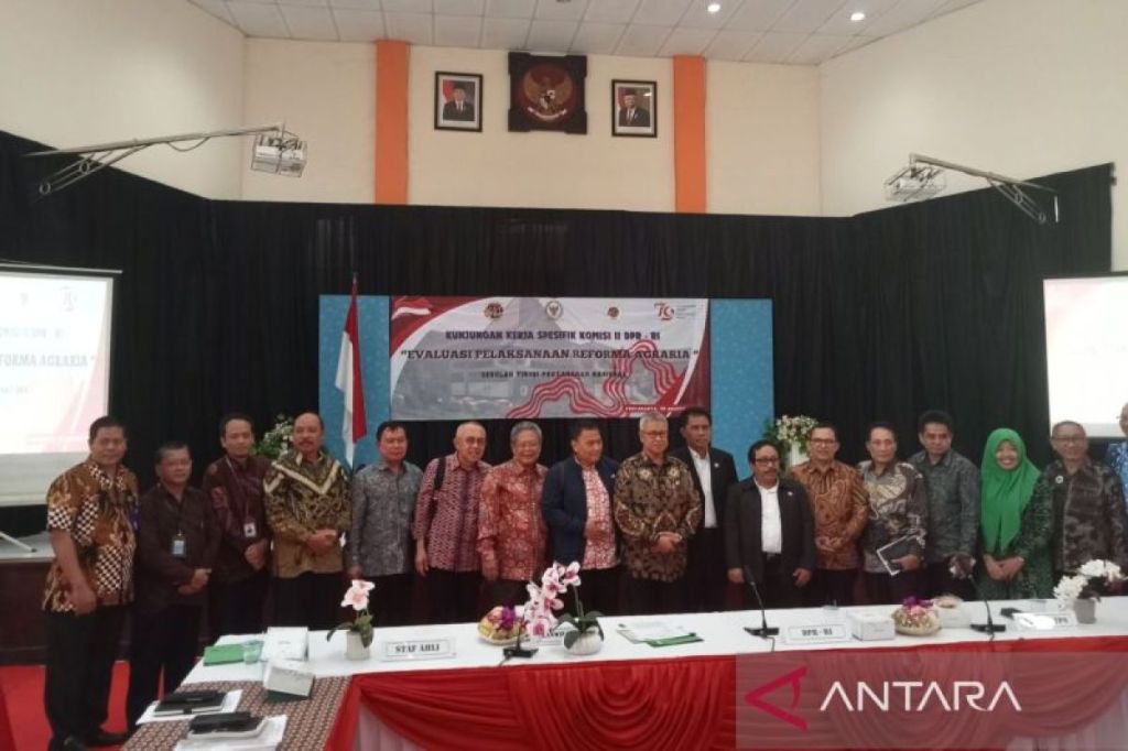 Komisi II DPR evaluasi pelaksanaan reforma agraria di&nbsp;Yogyakarta