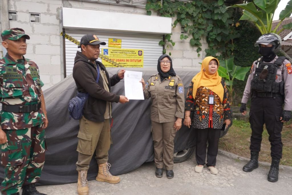 Pemkab Sleman menutup 28 toko minuman beralkohol&nbsp;Ilegal