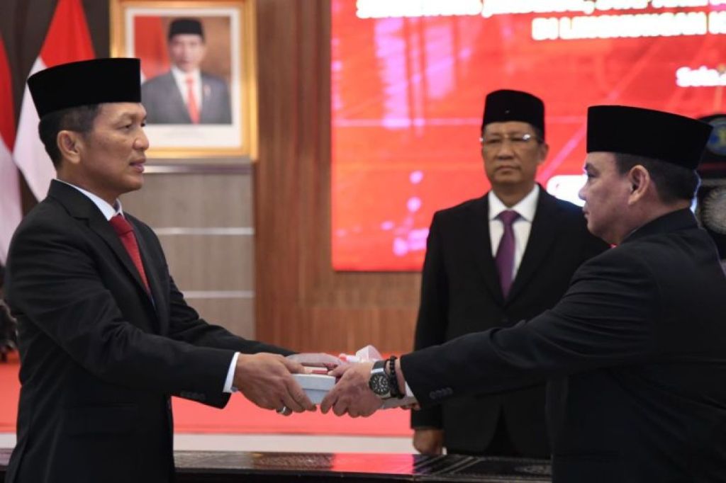 Ketua STIK Lemdiklat Polri resmi dilantik jadi Sekjen&nbsp;Kemenkumham