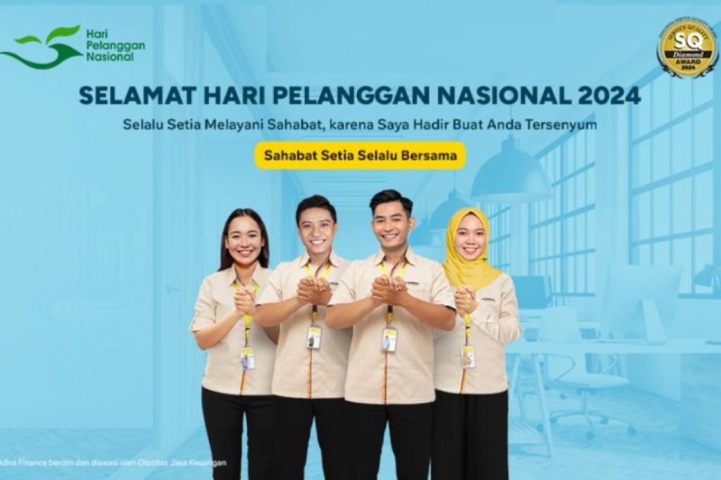 Wujud apresiasi kepada pelanggan, “Adira Menyapa Sahabat” pada Harpelnas&nbsp;2024
